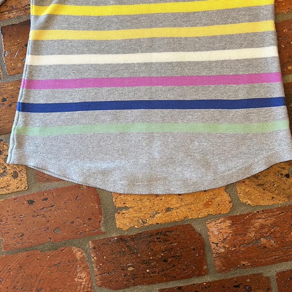 Talbots Stripe Button 3/4 Sleeve Sweater Szs - image 8